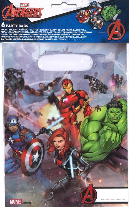 Image du produit FT Sac de party Mighty Avengers (6 pcs)