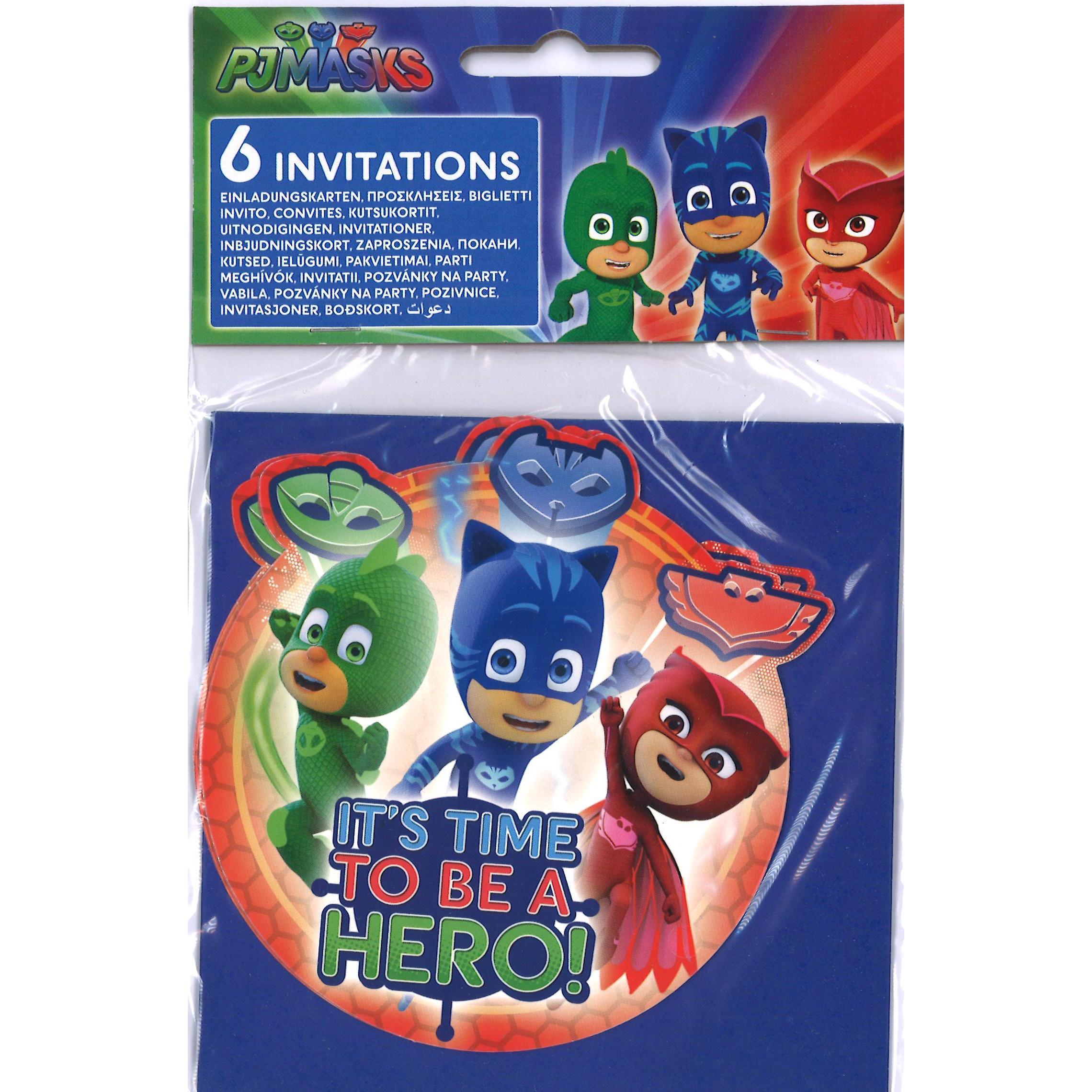 Thumbnail - FT Einladungskarten PJ Masks