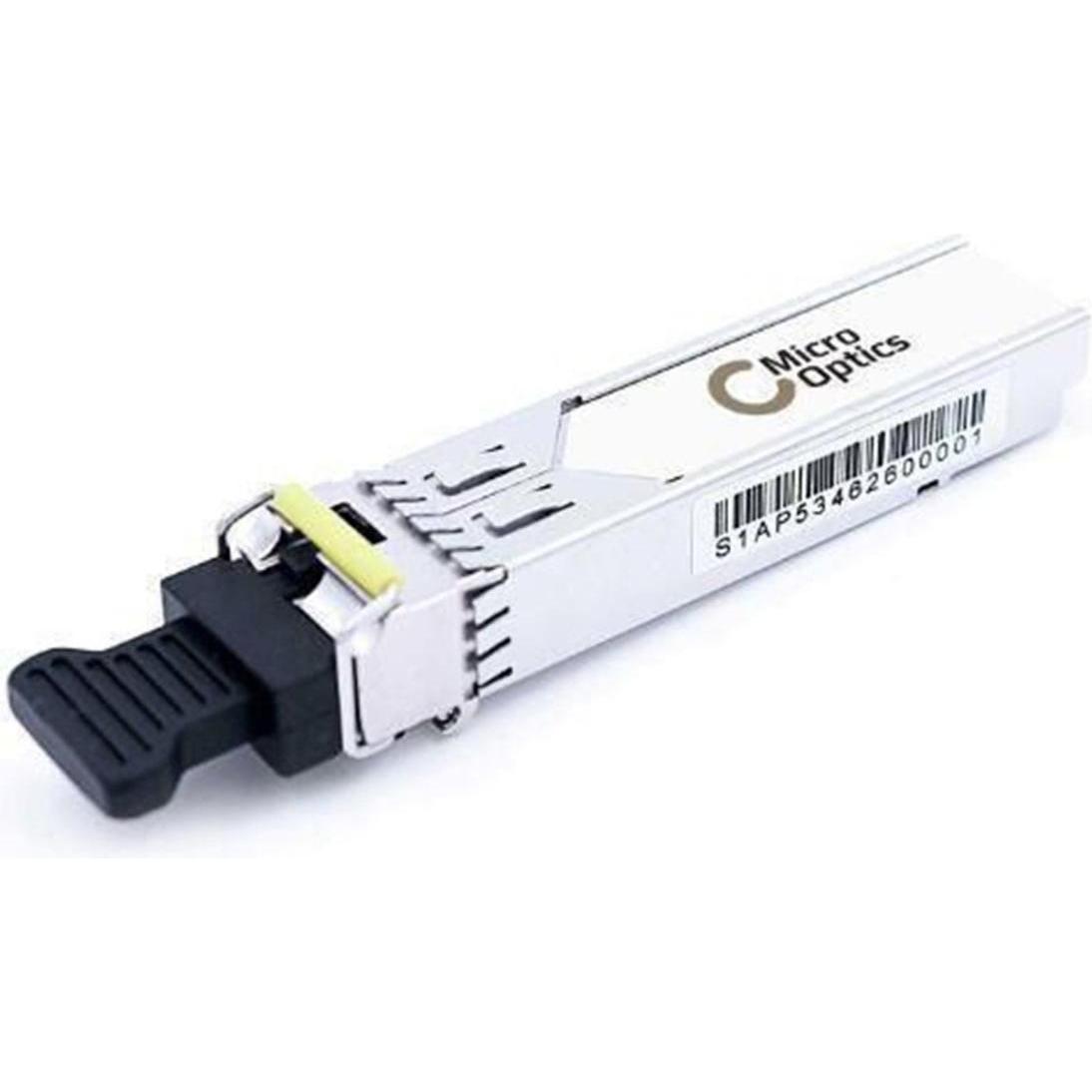 MicroOptics Alcatel-Lucent SFP-GIG-BX-D, Transceiver, Schwarz