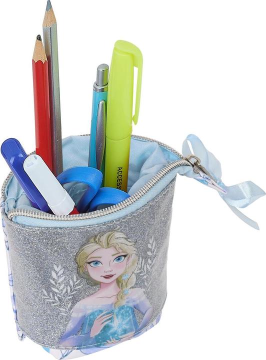 Actual product image Disney Frozen Memories case Blue White (8 x 19 x 6 cm)