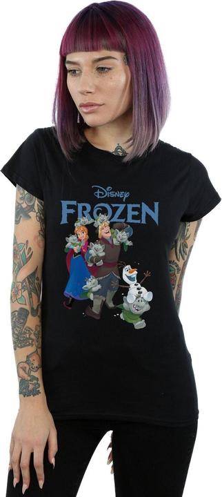 Image du produit Disney - T-shirt FROZEN HAPPY TROLLS - Femme (XL)