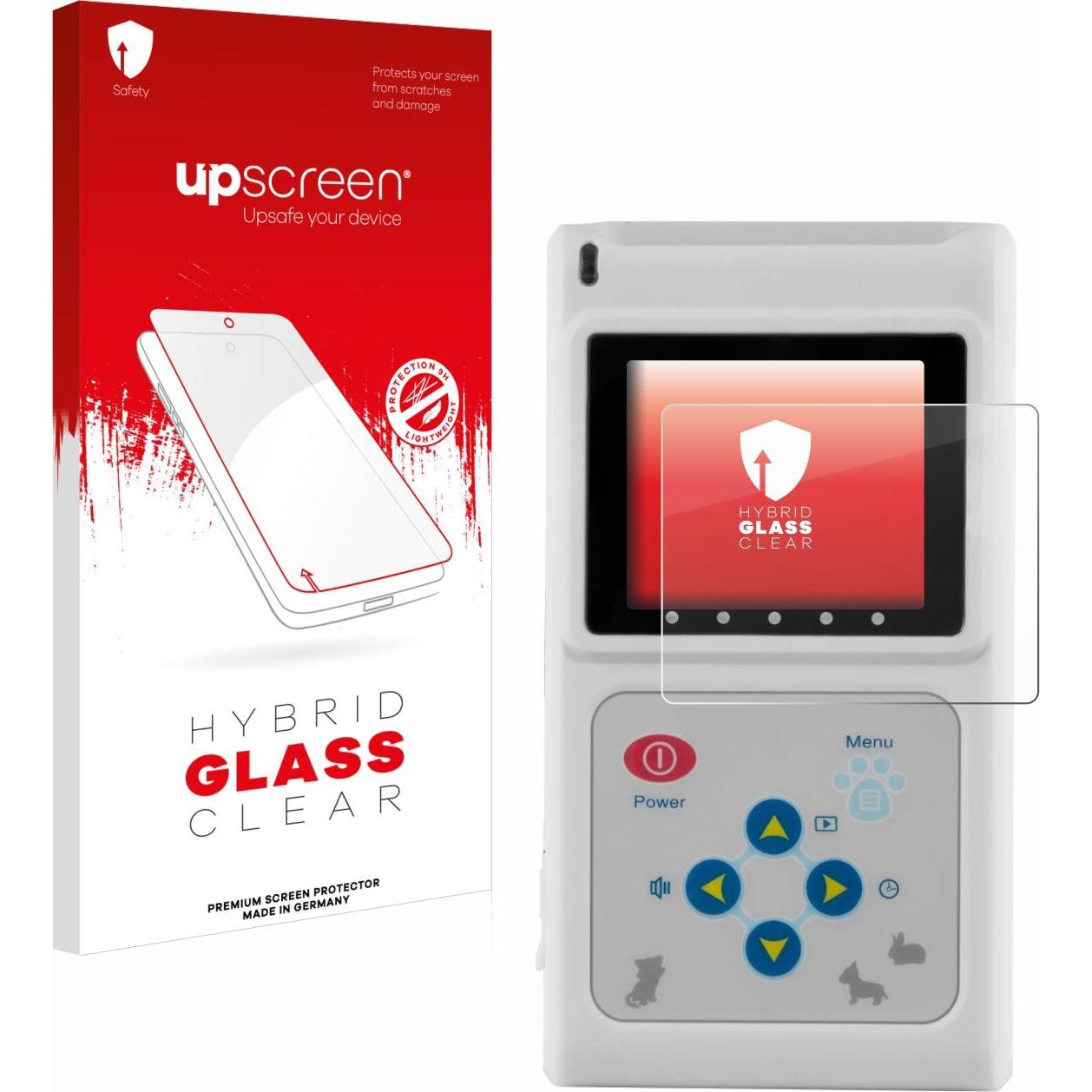 upscreen, Zubehör Gesundheitsmessgeräte, Schutzglas Schutzfolie Displayschutz Display Schutz Glas Folie klar