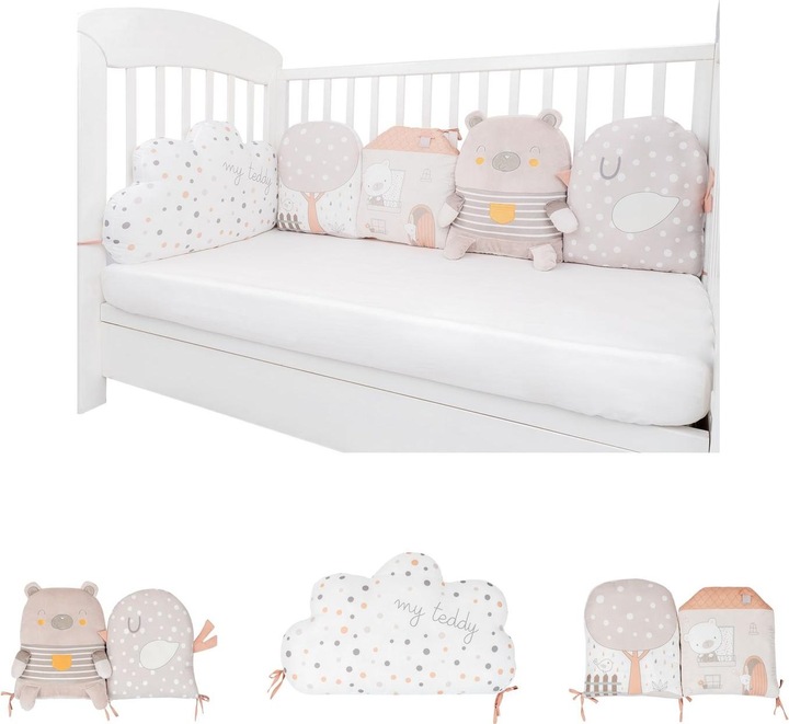 Produktbild Kikkaboo Babykissen-Set 5-tlg. (30 x 35 x 7 cm)