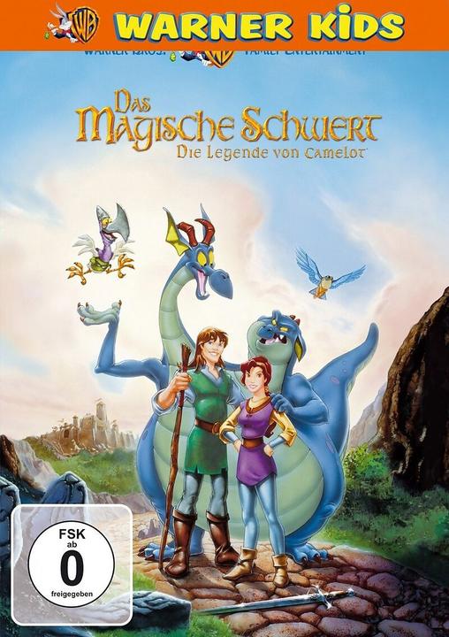 Image du produit L'épée magique La légende de Camelot (DVD, 1998, Espagnol, Anglais, Islandais, Allemand, Suédois, Danois, Norvégien)
