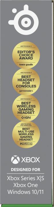 Actual product image SteelSeries Arctis Nova 3XW Aqua (Wireless)