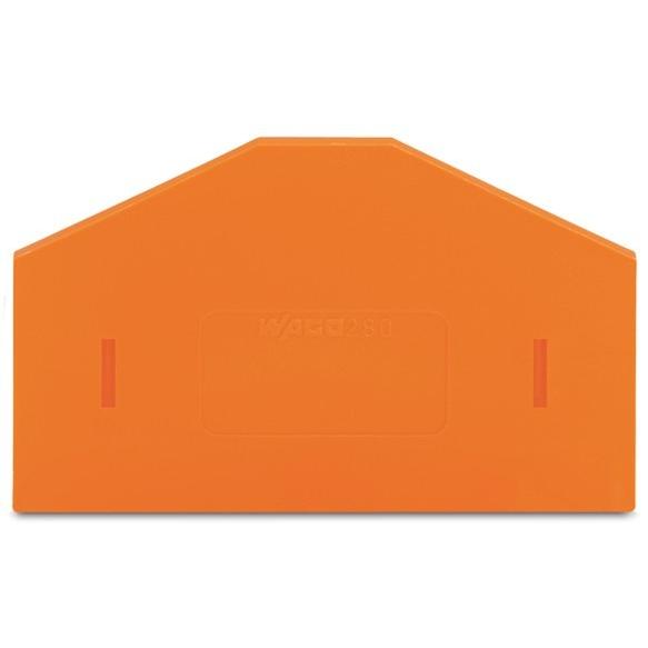 25x Wago Trennwand, Elektronikzubehör + Gehäuse, Orange