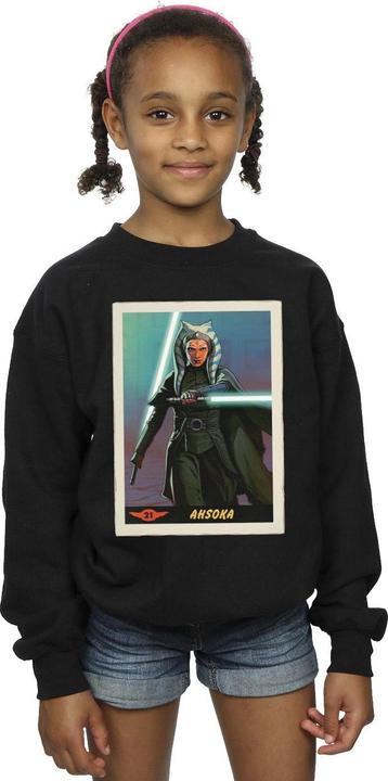 Actual product image Star Wars Girls The Mandalorian Ahsoka Sweatshirt (152, 158)