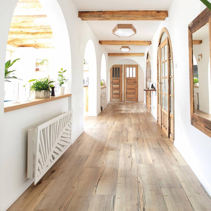 Actual product image Envostar Ceiling light Hagen, oak (E27)