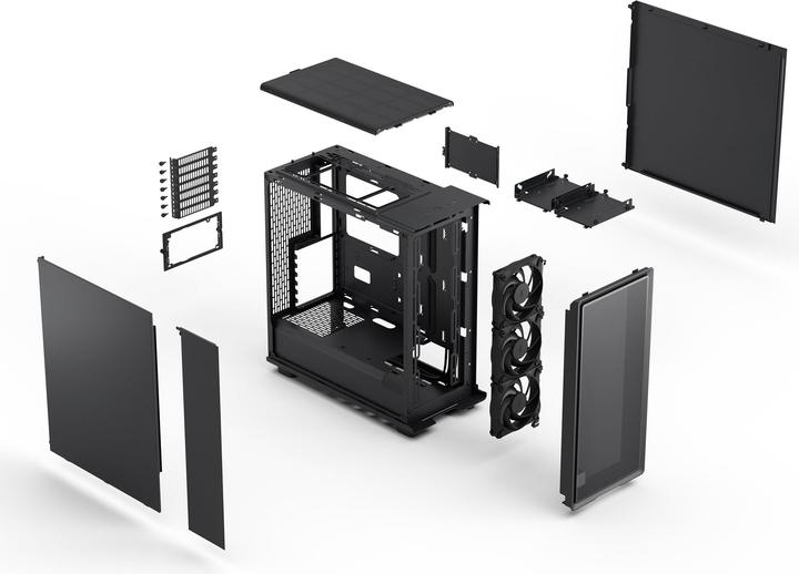 Produktbild Fractal Epoch Solid (schwarz) (ATX, mATX, Mini-ITX)