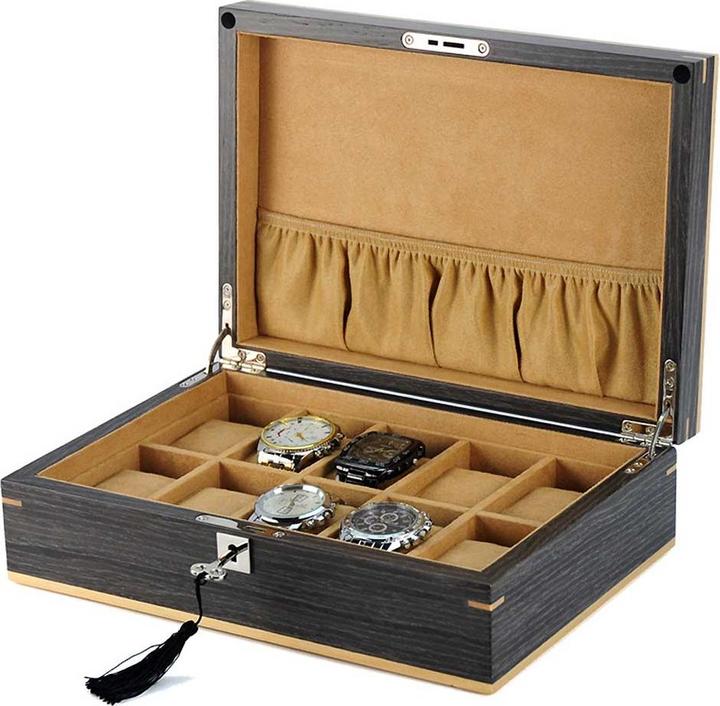 Produktbild Rothenschild Uhrenbox (10) Ginko RS-2320-10G