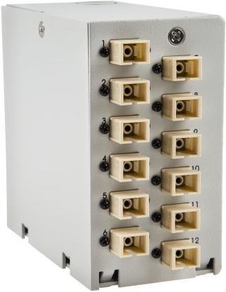 Produktbild RS PRO Din Rail box loaded 12 x SC