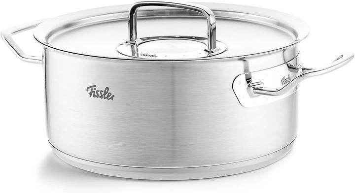 Produktbild Fissler Bratentopf orig.profi col.24cm (22.50 cm, Bräter + Schmortopf, Edelstahl)
