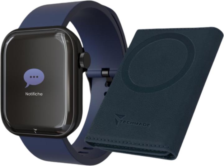 Produktbild Techmade Smartwatch Glam mit Künstlicher Intelligenz - Bundle-Pack (44.45 mm)