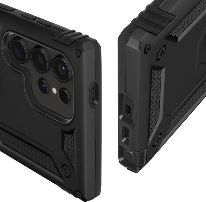 Produktbild Avizar Stossfeste Handyhülle mit Ring Series (Samsung Galaxy S24 Ultra)