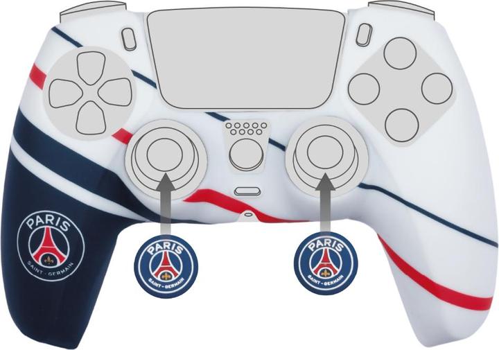 Konix Kit de protection en silicone pour manette PS5 - PSG (PS5)