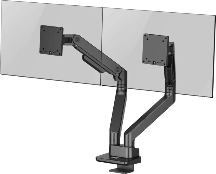 Image du produit ACT Bras double écran office premium, avec vérin à gaz (Tables, 35", 20 kg)