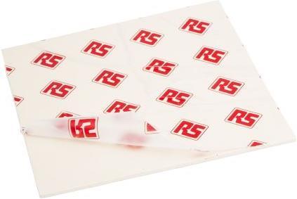 Produktbild RS PRO Wärmeleitfolie 2.5mm 1.95W/mK haftend (2.50 mm, 1.95 W/m K)