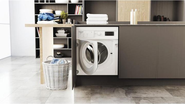 Produktbild Hotpoint Einbau-Waschmaschine BI WMHG 81485 EU (8 kg, Links)