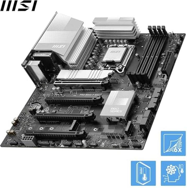 Image du produit MSI PRO B860-P WIFI (LGA 1851, Intel B860, ATX)