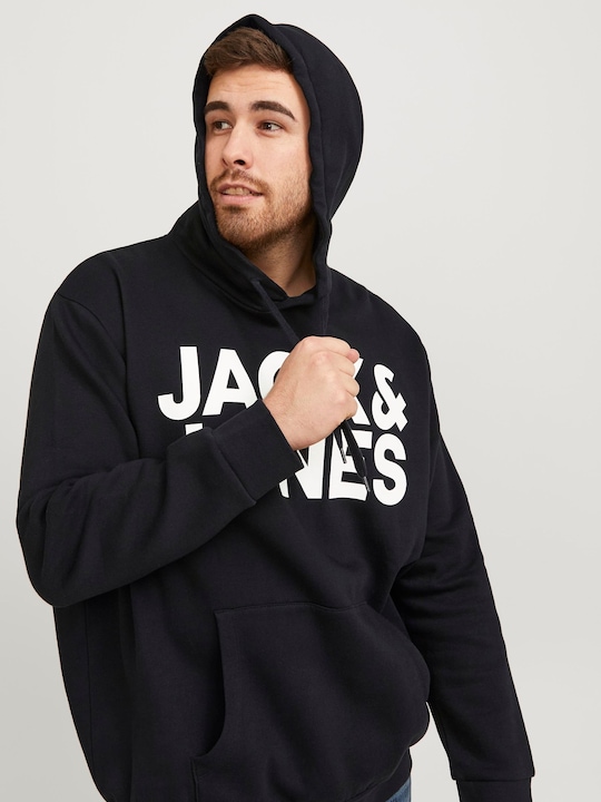 Produktbild Jack & Jones Basic Logo Plus Size Hoodie (XXL)