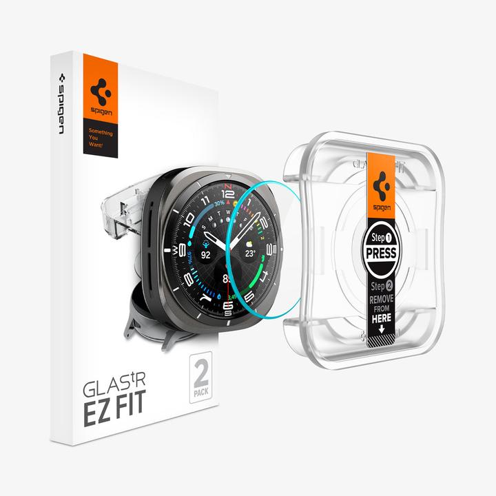 Actual product image Spigen Glas.TR EZ Fit