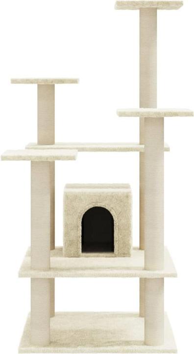 Produktbild vidaXL Katzenbaum (110 cm, Hellgrau)