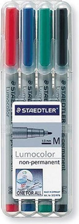 Produktbild Staedtler Lumocolor non-permanent (Mehrfarbig, 1 mm, 4 x)