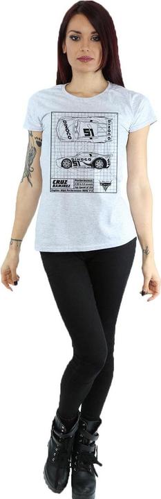 Image du produit Disney - T-shirt CARS CRUZ RAMIREZ BLUEPRINT - Femme (L)