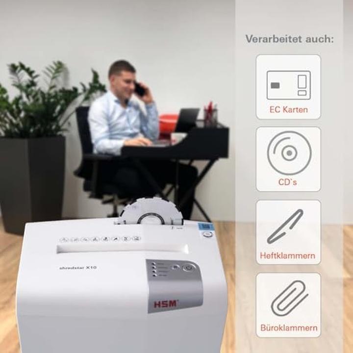 Immagine prodotto HSM Shredstar X10 (Taglio delle particelle)
