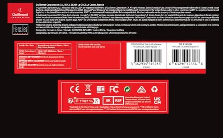 Actual product image Hercules DJControl Inpulse T7 Bag