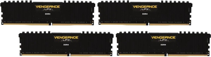 Productafbeelding Corsair Vengeance LPX (4 x 16GB, 2400 MHz, DDR4 RAM, DIMM 288 pin)