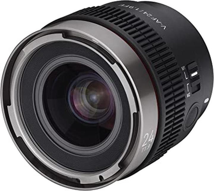 Actual product image Rokinon 24mm T19 Full Frame Wide Angle Cine Auto Focus Lens for Sony E CAF24NEX (Sony E, full size)