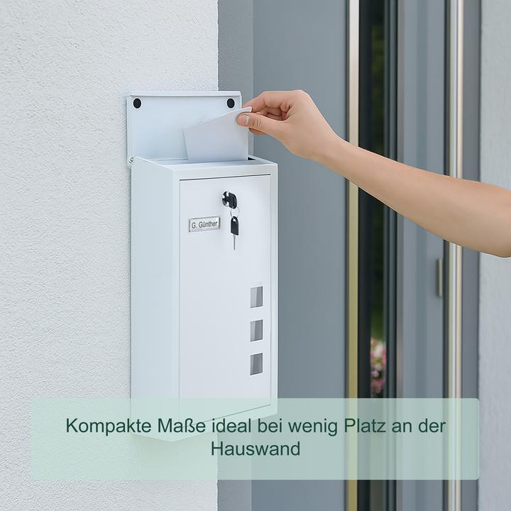 Actual product image Relaxdays Briefkasten Hochformat