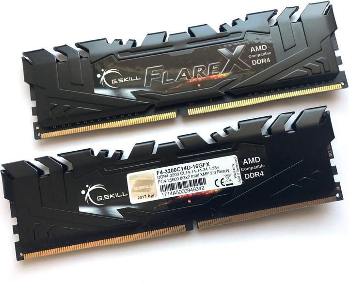 Actual product image G.Skill Flare X (2 x 8GB, 3200 MHz, DDR4-RAM, DIMM)