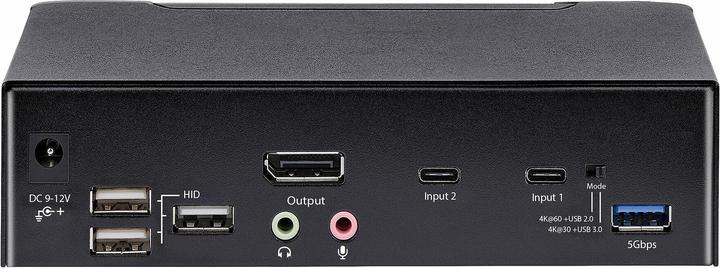 Produktbild StarTech 2 Port DP USB C Kvm Switch