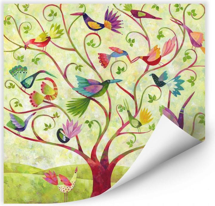 Image du produit Trenddeko Oiseaux exotiques (70 x 70 cm)