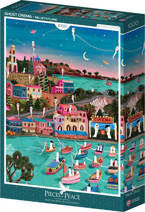 Immagine prodotto Pieces & Peace Puzzle 1000 pieces Ghost Cinema (1000 pezzi)