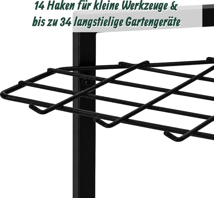 Produktbild Relaxdays Gartengeräteständer