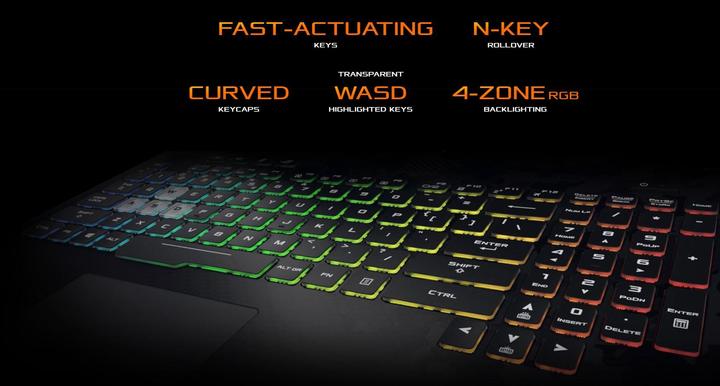 Actual product image ASUS ROG Strix SCAR II GL704GW-EV001T (17.30", Intel Core i7-8750H, 16 GB, 256 GB, CH)