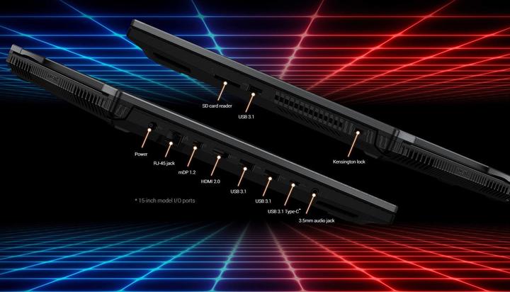 Actual product image ASUS ROG Strix SCAR II GL704GW-EV001T (17.30", Intel Core i7-8750H, 16 GB, 256 GB, CH)