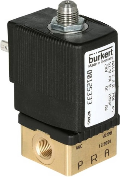 Produktbild Bürkert Magnetventil 3-Wege 1/4"