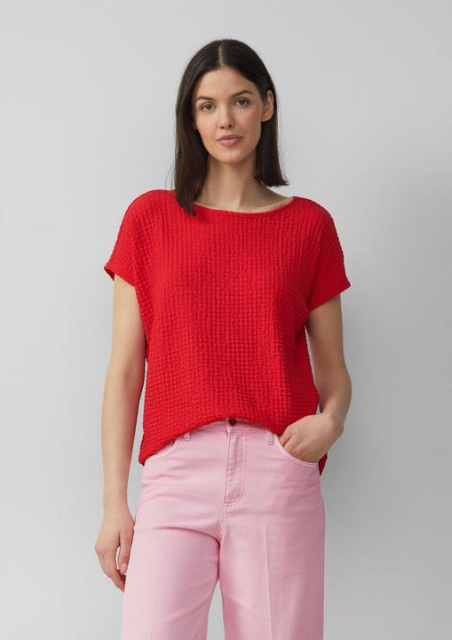 Produktbild S.Oliver T-Shirt Relaxed-Fit-Shirt in Struktur-Optik (40)