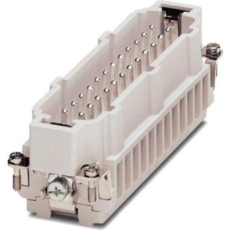 Phoenix Contact Stecker Stifteinsatz B24 24P Schraube, Elektronikkabel + Stecker, Grau