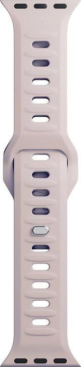 Produktbild 3MK Silicone Watch Strap różowobeżowy/ latte dla Apple Watch 42/44/45/49mm (Silikon, Edelstahl)