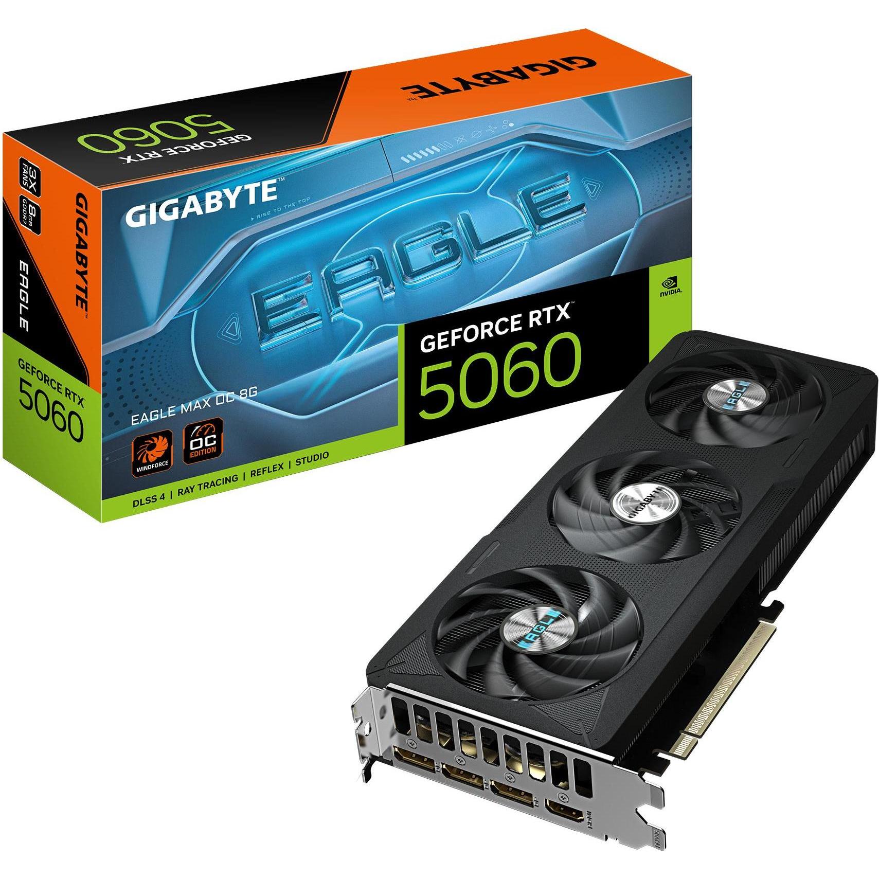Gigabyte VGA GeForce RTX 5060 8GB Eagle Max OC, Server Barebone