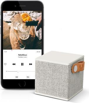 Immagine prodotto Fresh'N Rebel ROCKBOX CUBE FABRIQ - Altoparlante Bluetooth (8 h, Batteria ricaricabile, Batteria)