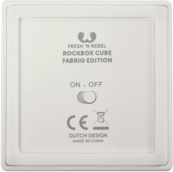 Immagine prodotto Fresh'N Rebel ROCKBOX CUBE FABRIQ - Altoparlante Bluetooth (8 h, Batteria ricaricabile, Batteria)