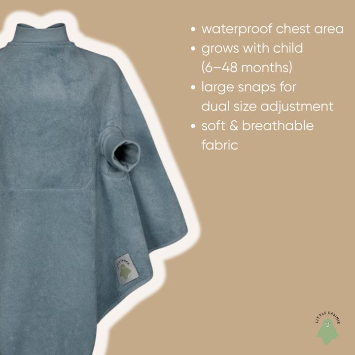 Image du produit Little Casimir Lätzchen mit Ärmeln – wasserdicht, saugfähig & verstellbar, für Babys 6M-4J (6 mois)