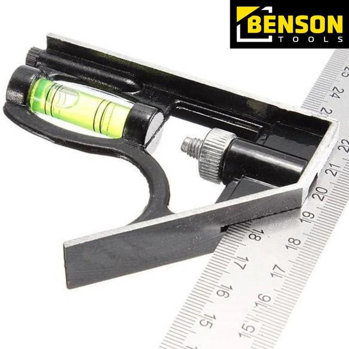 Actual product image Benson Combination square 45° en 90° 300 mm