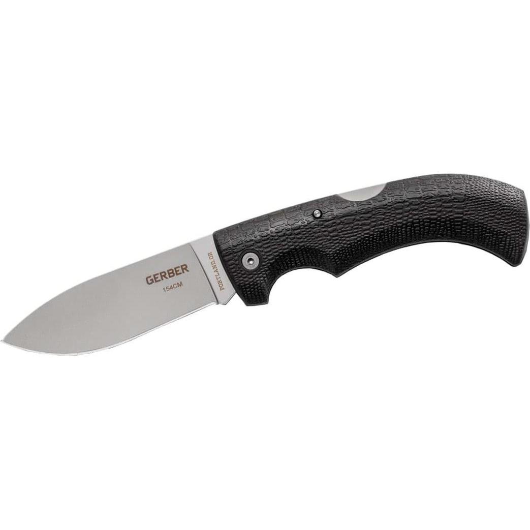 Gerber Gear, Mehrzweckmesser, Messer Gerber Gator 154CM (gekrümmte flache Klinge) (9.60 cm)